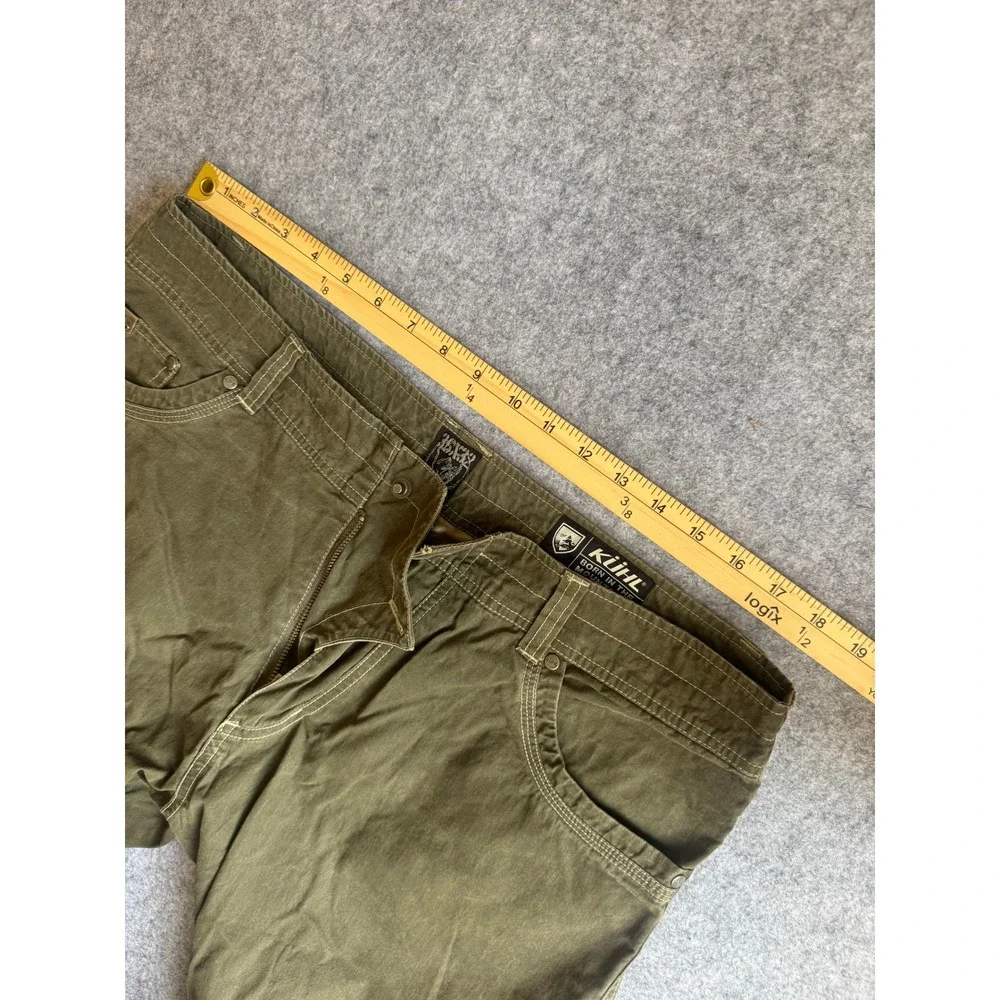 Kuhl Free Rydr Mens 36x32 Olive Green Hiking Outdoor Utility Pants Workwear